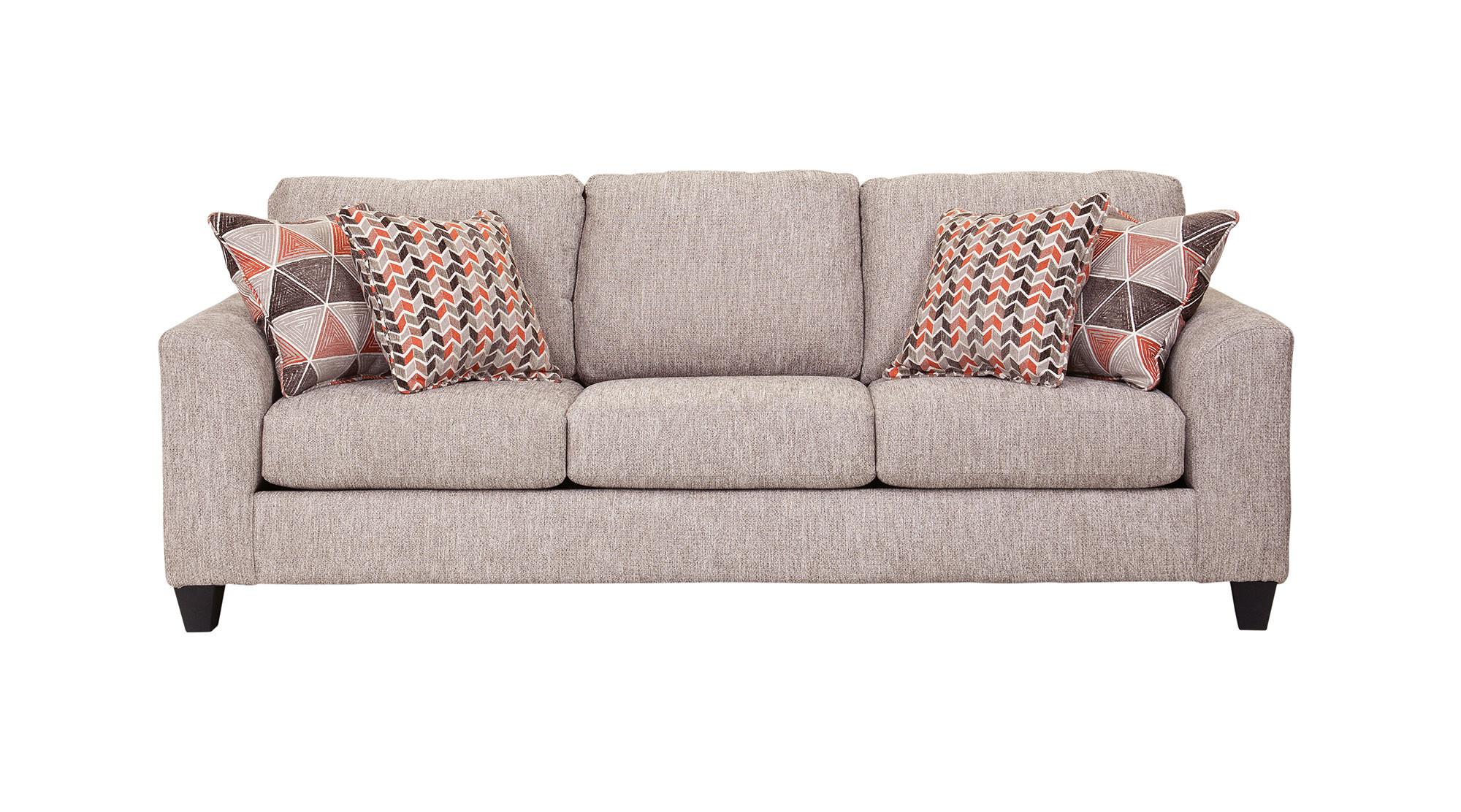 Rent to Own Woodhaven Kirsten Sofa w/ Drop Down Table Feature at Aaron